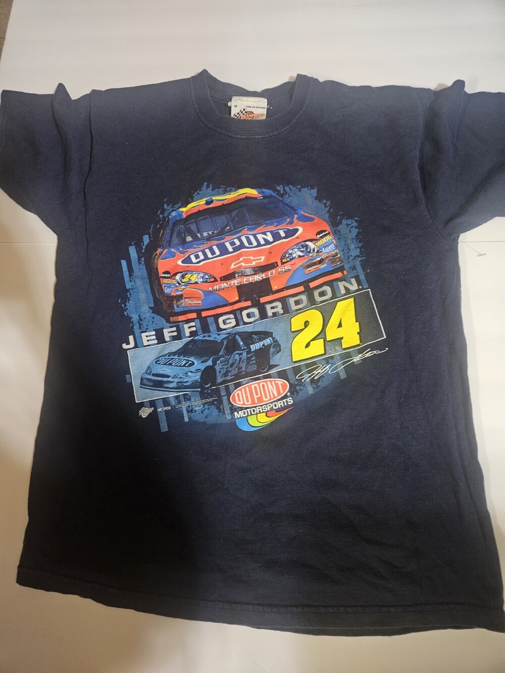 Vintage Jeff Gordon #24 Dupont Nascar Tee M Men